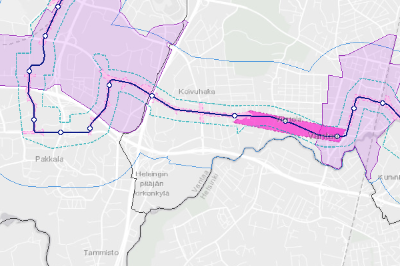 ArcGIS Enterprise - Ratikan tarinakartta webmap